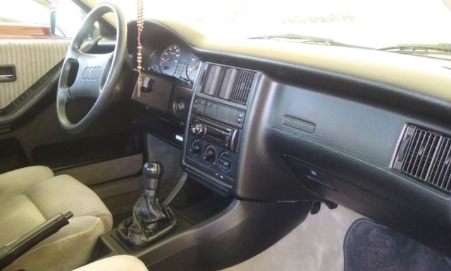 1988 Gray Audi 80 Sedan