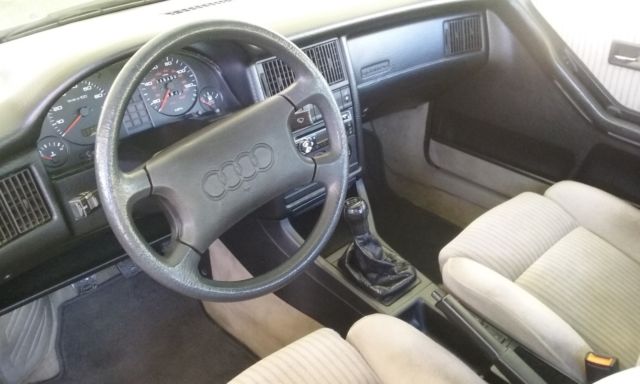 1988 Gray Audi 80 Sedan