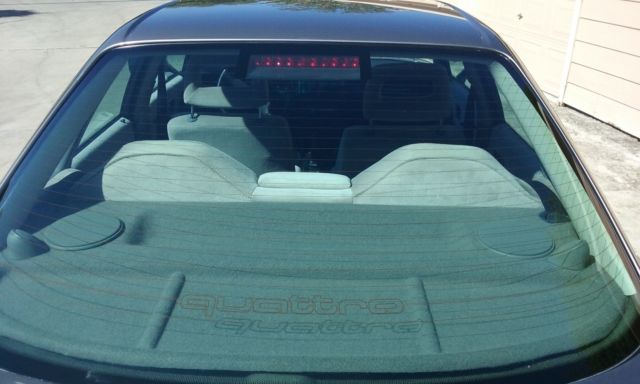 1988 Gray Audi 80 Sedan