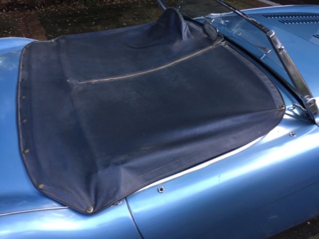 1953 Blue Austin Healey 100-4 Convertible