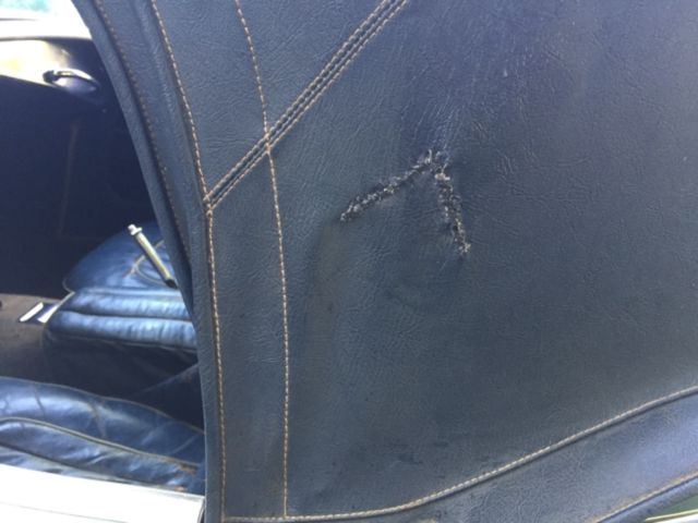 1953 Blue Austin Healey 100-4 Convertible