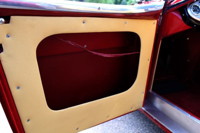 1954 Red Austin Healey 100-4 M Convertible