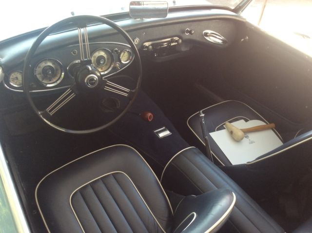 1957 Red Austin Healey 100-6 Roadster