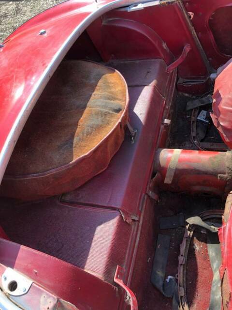 1959 Red Austin Healey 3000 Convertible
