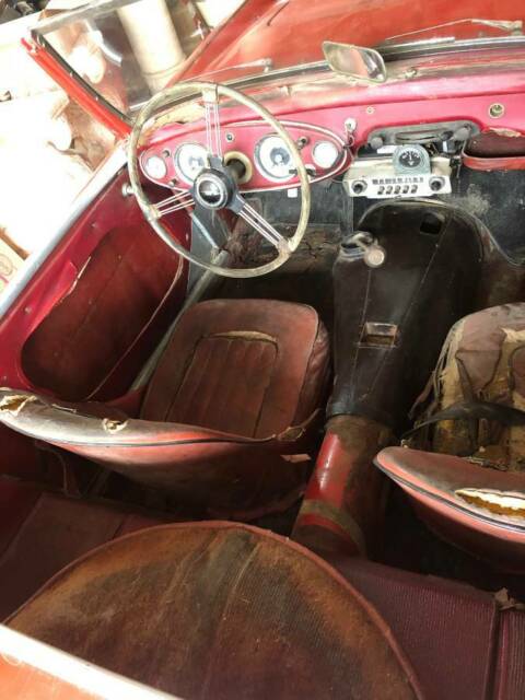 1959 Red Austin Healey 3000 Convertible