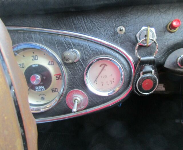 1958 Red Austin Healey 3000 Roadster