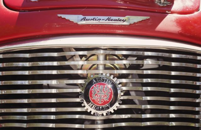 1958 Red Austin Healey Other Convertible