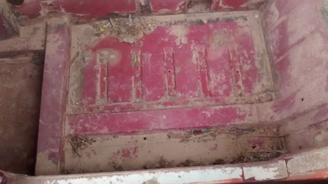 1958 White Austin Healey Sprite