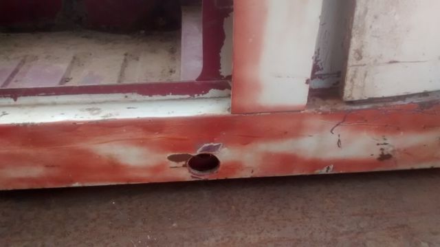 1958 White Austin Healey Sprite