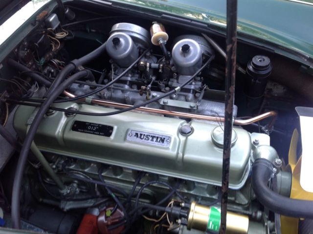 1967 Green Austin Healey 3000 Convertible