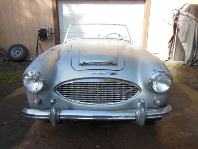 1961 Silver Austin Healey 3000