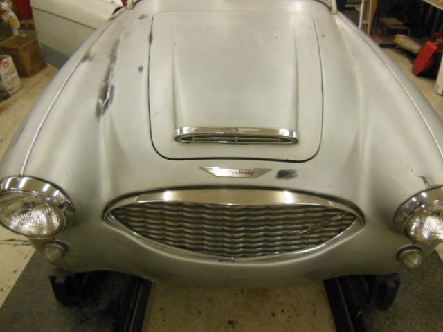 1961 Silver Austin Healey 3000