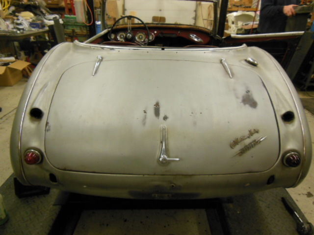 1961 Silver Austin Healey 3000