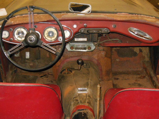 1961 Silver Austin Healey 3000