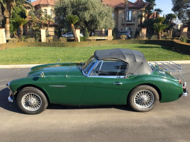 1967 Green Austin Healey 3000 Convertible