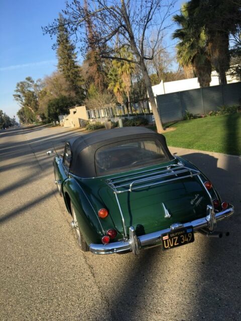 1967 Green Austin Healey 3000 Convertible
