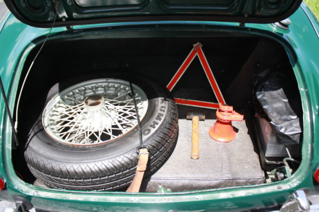 1965 British Racing Green Austin Healey 3000 Convertible