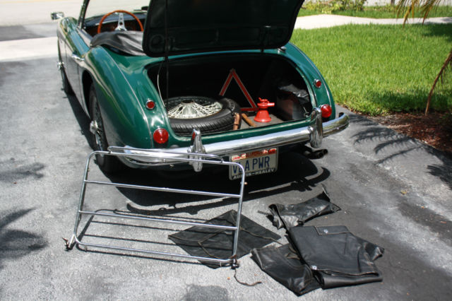 1965 British Racing Green Austin Healey 3000 Convertible