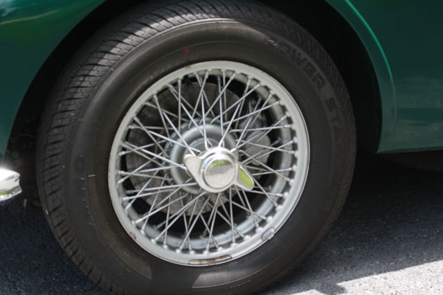 1965 British Racing Green Austin Healey 3000 Convertible