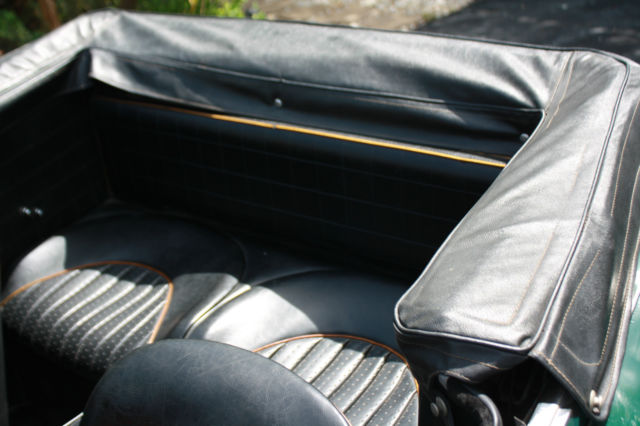 1965 British Racing Green Austin Healey 3000 Convertible