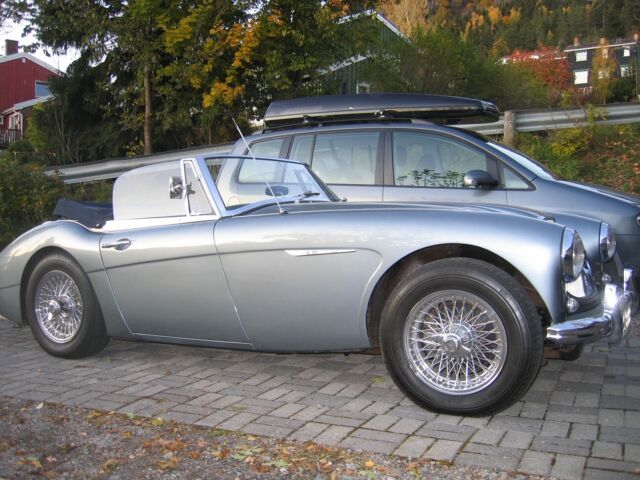 1963 Blue Austin Healey 3000 Convertible