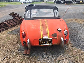 1960 Orange Austin Healey Other Convertible