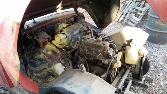 1959 Orange Austin Healey Sprite Bug Eye