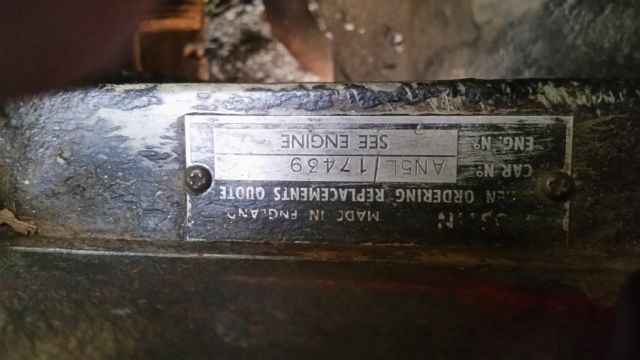 1959 Orange Austin Healey Sprite Bug Eye