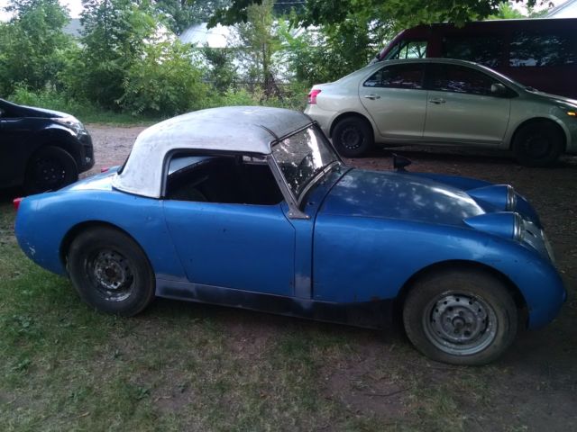 1959 Leaf Green Austin Healey Sprite Convertible