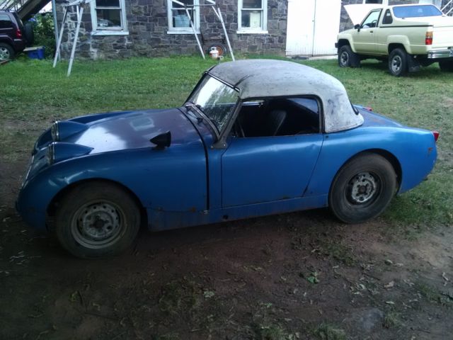 1959 Leaf Green Austin Healey Sprite Convertible