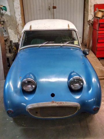 1959 Leaf Green Austin Healey Sprite Convertible