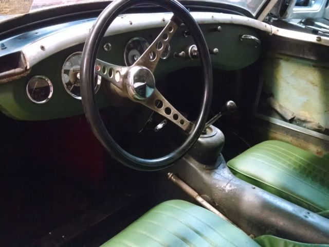 1959 Leaf Green Austin Healey Sprite Convertible