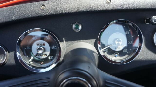 1960 Red Austin Healey Sprite Convertible