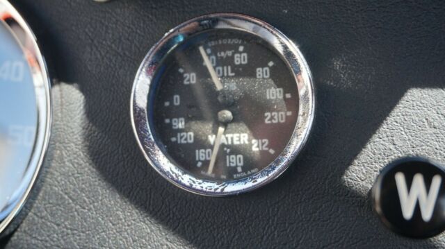 1960 Red Austin Healey Sprite Convertible