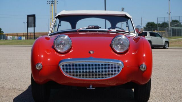 1960 Red Austin Healey Sprite Convertible
