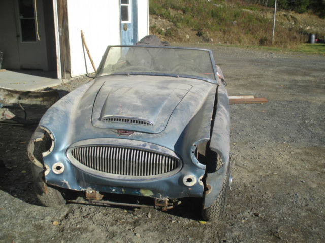 1967 Healey blue Austin Healey 3000 Convertible