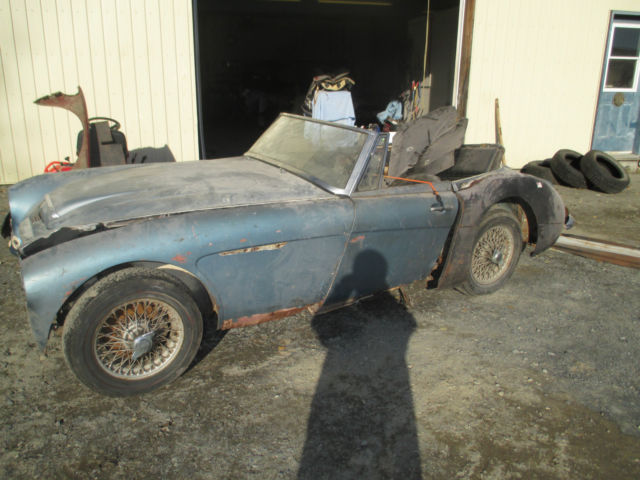 1967 Healey blue Austin Healey 3000 Convertible