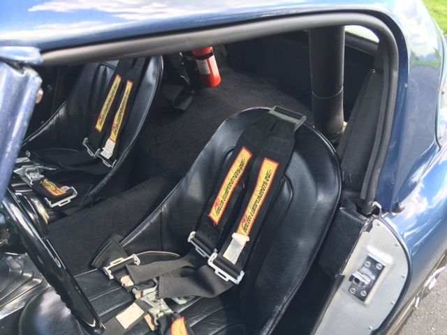 1957 Blue Austin Healey Other Roadster w/ Hardtop