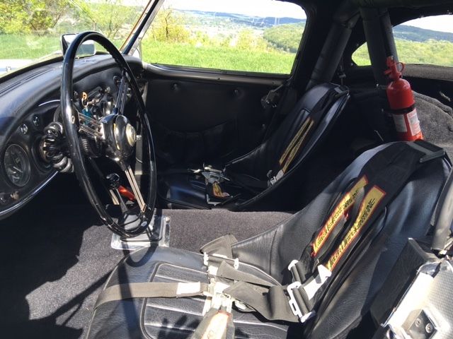 1957 Blue Austin Healey Other Roadster w/ Hardtop
