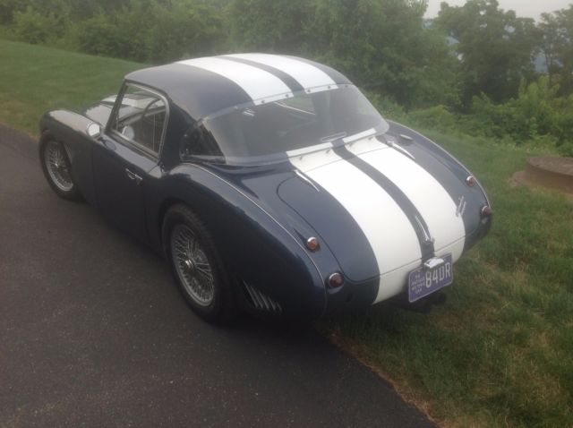 1957 Blue Austin Healey Other Roadster w/ Hardtop