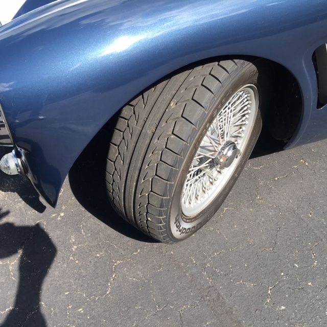 1957 Blue Austin Healey Other Roadster w/ Hardtop