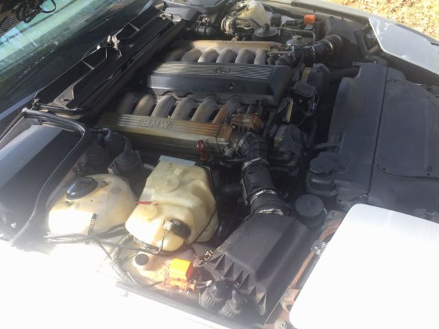 1991 White BMW 8-Series Coupe