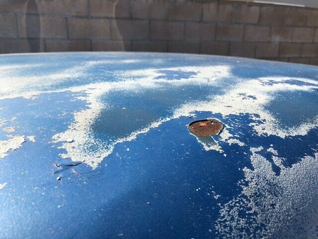 1971 Blue Chevrolet Chevelle Coupe