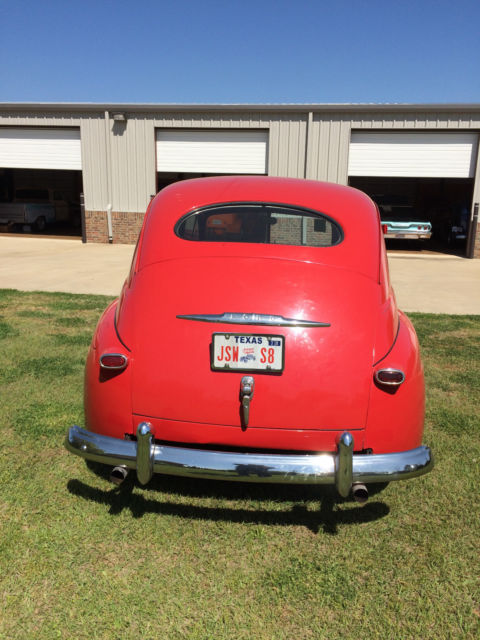 1948 Red Ford Other 4 door Sedan