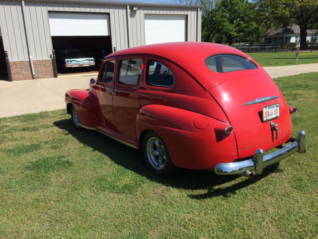 1948 Red Ford Other 4 door Sedan
