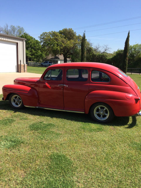 1948 Red Ford Other 4 door Sedan