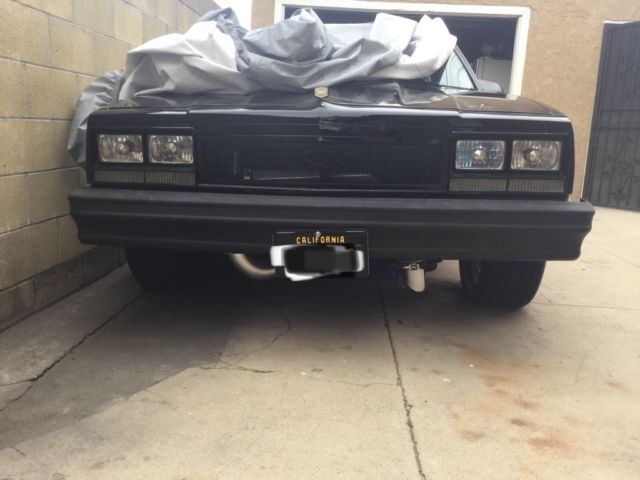 1982 Black Chevrolet El Camino