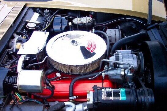 1969 Gold Chevrolet Corvette Convertible