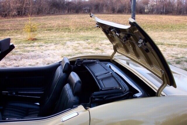 1969 Gold Chevrolet Corvette Convertible