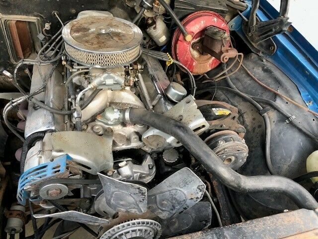 1971 Blue Chevrolet Chevelle Coupe